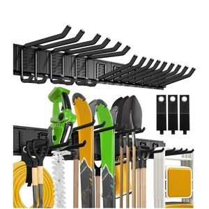 Garage Wall Organizer 48in Garden Tool Organizer 12Pack